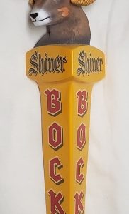 Shiner Bock Ram Head Tap Handle