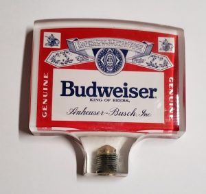 Budweiser Beer Label Tap Handle budweiser beer label tap handle Budweiser Beer Label Tap Handle budweiserlabelwidelucitetap 300x283