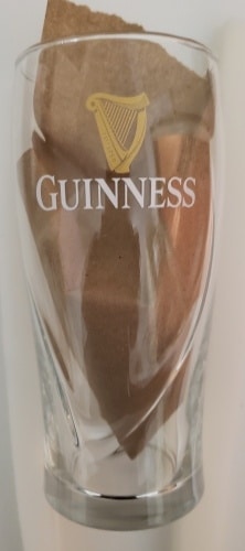 Guinness Harp Beer Pint Glass