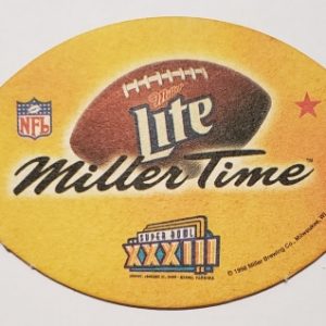 Lite Beer Super Bowl Coaster