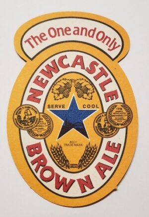 Newcastle Brown Ale Coaster