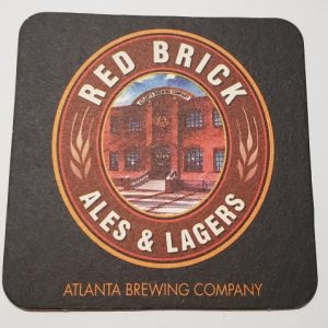 Red Brick Ales Lagers Coaster