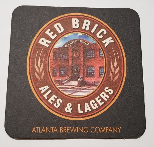 Red Brick Ales Lagers Coaster