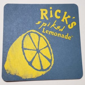 Ricks Spiked Lemonade Coaster