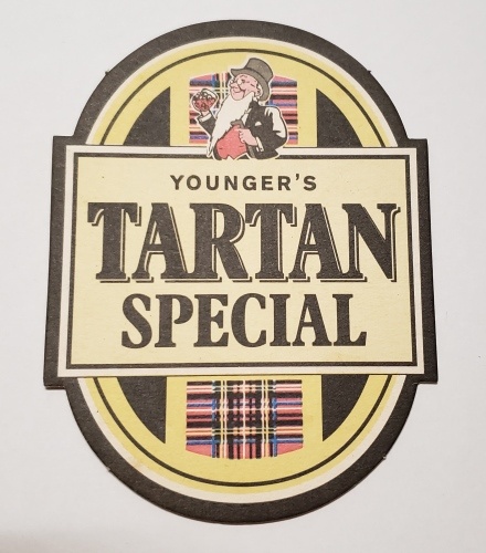 Youngers Tartan Special Beer Coaster