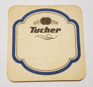 Tucher Beer Coaster tucher beer coaster Tucher Beer Coaster tuchercoasterrear 300x280