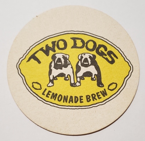 Two Dogs Lemonade Brew Coaster