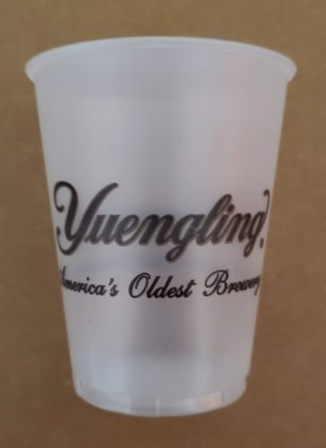 Yuengling Beer Sample Cup