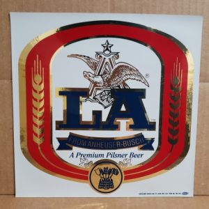 LA Pilsner Beer Sign