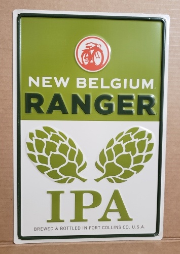 New Belgium Ranger IPA Tin Sign
