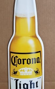 Corona Light Beer Tin Sign