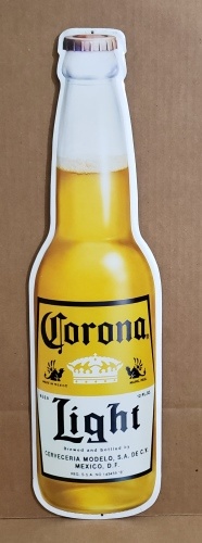 Corona Light Beer Tin Sign