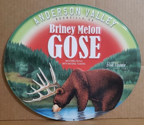Anderson Valley Beer Tin Sign
