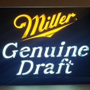 Miller Genuine Draft Beer Light