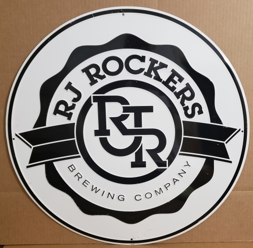 RJ Rockers Beer Tin Sign