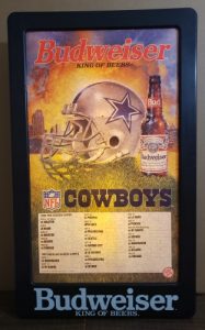 Budweiser Beer NFL Dallas Cowboys Light budweiser beer nfl dallas cowboys light Budweiser Beer NFL Dallas Cowboys Light budweiserdallascowboyslight1991 187x300