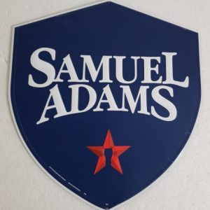 Samuel Adams Beer Tin Sign