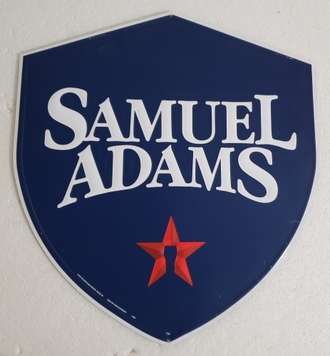 Samuel Adams Beer Tin Sign