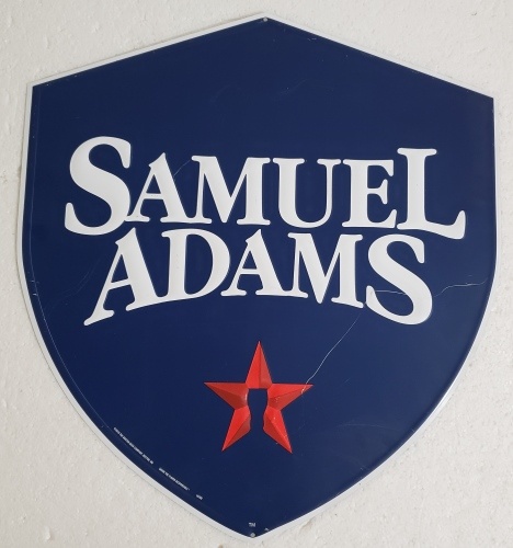 Samuel Adams Beer Tin Sign