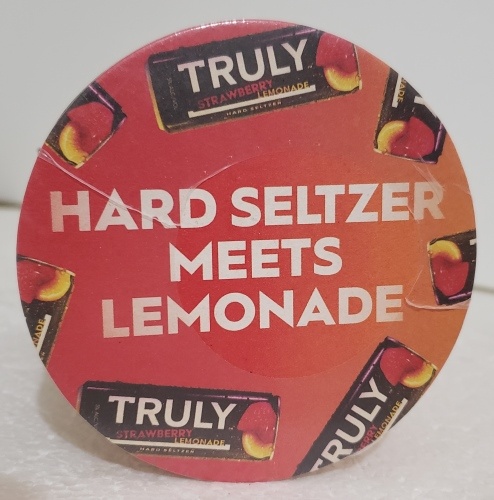 Truly Hard Seltzer Coaster