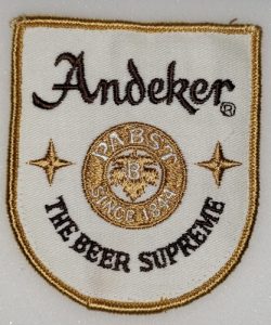 Andeker Beer Uniform Patch andeker beer uniform patch Andeker Beer Uniform Patch andekerthebeersupremepatch 250x300