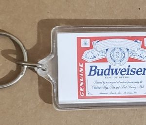 Budweiser Beer Keychain