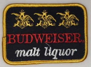 Budweiser Malt Liquor Uniform Patch budweiser malt liquor uniform patch Budweiser Malt Liquor Uniform Patch budweisermaltliquorpatch 300x221