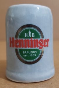 Henninger Beer Mini Stein henninger beer mini stein Henninger Beer Mini Stein henningerbrauereiministein 202x300