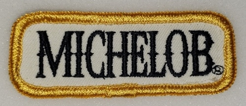 Michelob Beer Uniform Patch