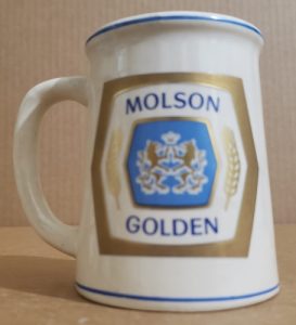 Molson Golden Beer Mini Stein molson golden beer mini stein Molson Golden Beer Mini Stein molsongoldenministein1981rear 273x300
