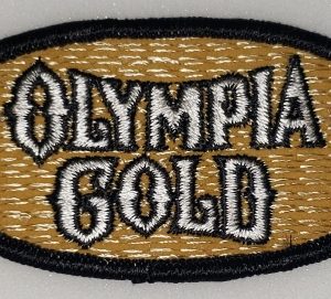 Olympia Gold Beer Uniform Patch