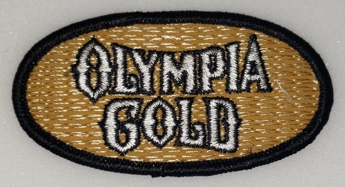 Olympia Gold Beer Uniform Patch