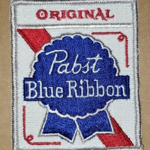 Pabst Blue Ribbon Beer Uniform Patch