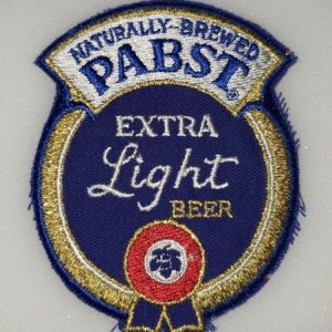 Pabst Extra Light Beer Uniform Patch