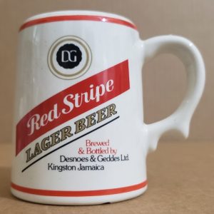 Red Stripe Beer Mini Stein
