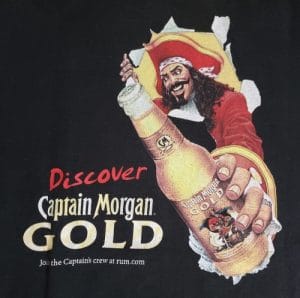 Captain Morgan Gold Beer T-Shirt captain morgan gold beer t-shirt Captain Morgan Gold Beer T-Shirt captainmorgangoldtshirtrear 300x298