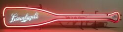 Leinenkugels Beer Paddle Neon Sign [object object] My Beer Sign Collection &#8211; Not for sale but can be bought&#8230; leinenkugelspaddleneon2009 e1694029756608