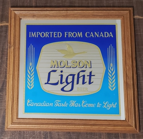 Molson Light Beer Mirror