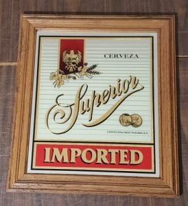 Superior Beer Mirror superior beer mirror Superior Beer Mirror superiorcervezaimportedmirror 274x300