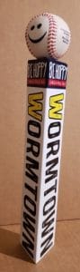 Wormtown Beer Tap Handle wormtown beer tap handle Wormtown Beer Tap Handle wormtownbehoppyipatap 89x300