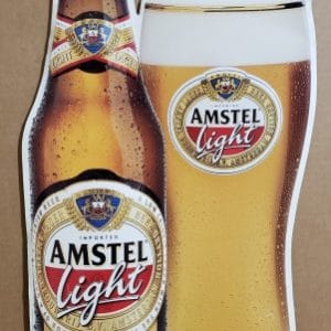 Amstel Light Beer Tin Sign