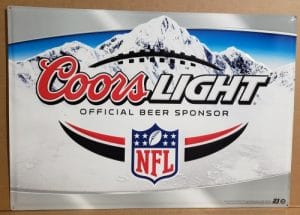 Coors Light Beer NFL Tin Sign coors light beer nfl tin sign Coors Light Beer NFL Tin Sign coorslightnfltin2008 300x215