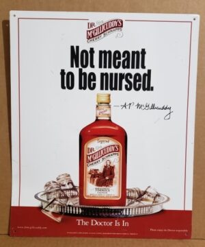 Dr McGillicuddys Schnapps Tin Sign