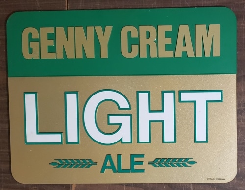 Genny Light Cream Ale Sign