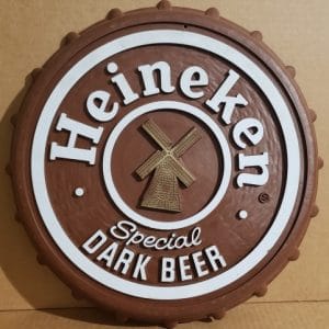 Heineken Dark Beer Sign
