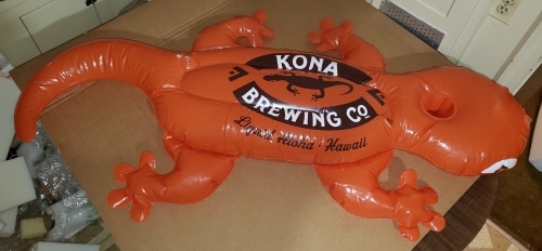 Kona Beer Iguana Inflatable