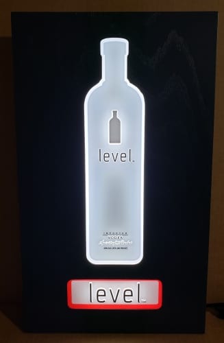 Absolut Level Vodka LED Sign