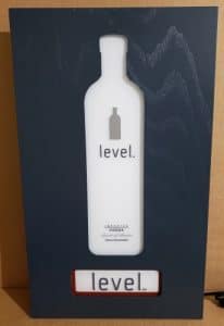 Absolut Level Vodka LED Sign absolut level vodka led sign Absolut Level Vodka LED Sign levelvodkawoodled2005off 206x300