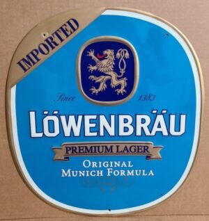 Lowenbrau Beer Tin Sign