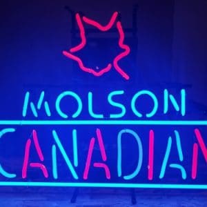 Molson Canadian Beer Neon Sign